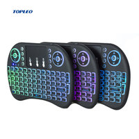 Mini clavier i8 bluetooth, pour box android, avec pavé tactile