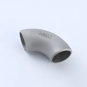 Goods In Stock Manufacturers Supply Stainless Steel Pipe Fittings Bend Seamless Butt Welded B/W 90 Degrees Elbows