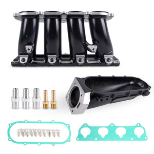 Colector de Admisión para Honda Serie K K20A A1 Z1 K24A1, Aleación de Aluminio, Diseño Dividido de 360 mm, Pieza de Mejora - Product Image 3