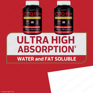 Capsules de coenzyme Q10 de haute qualité 400 mg OEM/ODM, complément alimentaire pour la santé cardiaque avec PQQ et L-Carnitine - Product Image 5