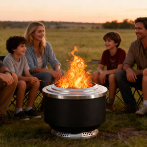 موقد محمول للتخييم في الهواء الطلق بدون دخان مخصص للطهي - Product Image 6