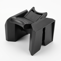 Porte-gobelet noir pour voiture, insert de séparation pour console centrale, porte-boissons pour Toyota Camry 2007-2011, modèle 55618-06020