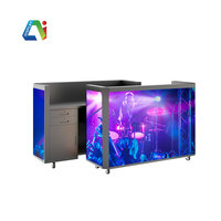 Pantalla LED P2 GOB a Todo Color para Festivales de Música, Bares Nocturnos, Interiores, Clubes Móviles, Video Wall Digital, Mesa Curva, Pantalla LED para Cabina de DJ
