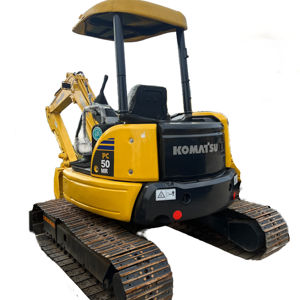Excavatrice d'occasion Komatsu PC50MR 5 tonnes, pelle hydraulique sur chenilles d'occasion, PC55MR, PC60MR en stock à vendre, livraison mondiale - Product Image 1