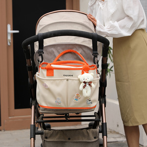 Sac à Langer Maman de Voyage Style Sac à Dos pour Poussette Bébé avec Bandoulière pour <span class=keywords><strong>Rangement</strong></span> des Couches de Bébé - Product Image 2