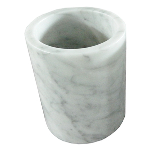 Phong cách mới người giữ ngọn nến bằng đá cẩm thạch trắng đá chủ & lọ - Product Image 4