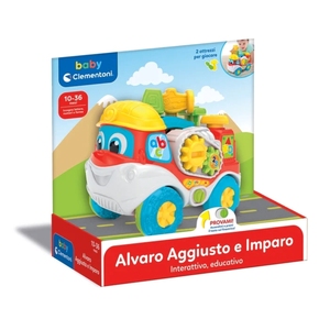 CLEMENTONI BABY - ALVARO: Camion dei Lavori per Riparare e Imparare - Product Image 1