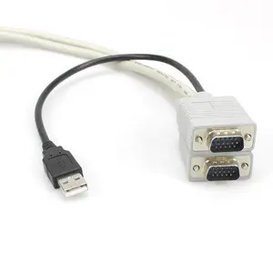 5M VGA Male To Male+USB KVM Cable For Mt Viki Switch 15 Pin VGA Cable Computer Monitor Adapter Converter Cord