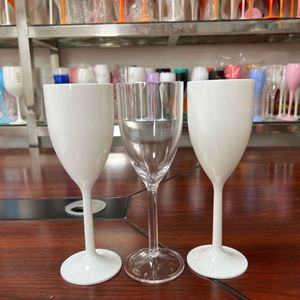 Verres à vin rouge modernes en plastique sans BPA de 414 ml (14 oz) – Incassables et réutilisables – Vente en gros usine – Flûtes à champagne - Product Image 4