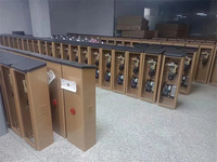 Bras de barrière automatique rétractable à grande vitesse Boom PC Control Parking Traffic Parking Management Boom Barrier