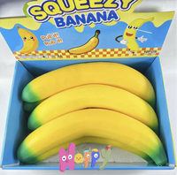 Jouet anti-stress en gros, simulation géante 45CM, banane, fraise, raisin, carotte, fromage, à rebond lent