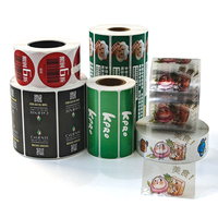 Etiquetas de Botellas de Vino con Estampado de Lámina de Lujo, Rollos de Etiquetas de Vinilo Impresas Personalizadas, Impresión con Lámina/Relieve, Certificación ISO, Impermeables