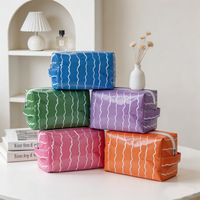 Nouvelle Trousse de Toilette Imprimée PVC 2026 – Sac Cosmétique Étanche Portable pour Voyage, Organisateur de Maquillage Tendance pour Femme