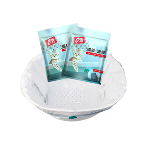 Eclean Cat Litter Filter Bag Thickened Perforated Rectangle White Large Medium Small Size For Cat Litter Box - Product Image 5