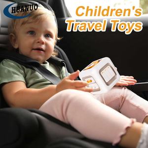 Cube sensoriel 6 en 1, jouets éducatifs pour bébés, développement de la motricité <span class=keywords><strong>fine</strong></span>, jouet Montessori pour bébés, planche d'activités pour bébés - Product Image 2