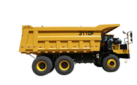 Camion benne forestière 3110F à suspension hydro-pneumatique : Amortisseur de vibrations et prolongateur de durée de vie du châssis entier