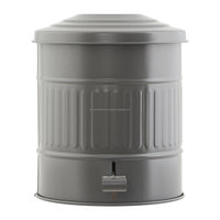 Poubelle intelligente à capteur automatique de 30 L en plastique durable avec finition élégante, parfaite pour la gestion des déchets de cuisine sans contact