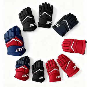 PKST senza paura in ogni collisione guanti da Hockey più venduti con protezione in Nylon 9-15 pollici per tutte le età - Product Image 1