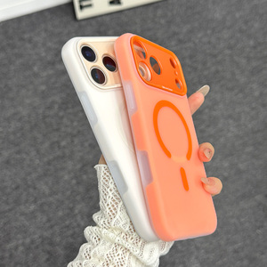 Funda Magnética de Lujo para Teléfono, con Acabado Mate, Compatible con Carga Inalámbrica, para <span class=keywords><strong>iPhone</strong></span> 18, 17, 16E, 15, 14 Plus, 13, 12, <span class=keywords><strong>11</strong></span> Pro Max, de Silicona - Product Image 2