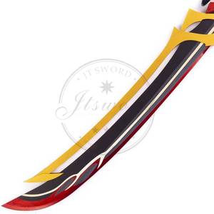 ดาบจำลอง คีมายเออร์ เรดฮอร์น สโตนเทรสเชอร์ แบมบู จากเกม Genshin Impact ของ MS - Product Image 5
