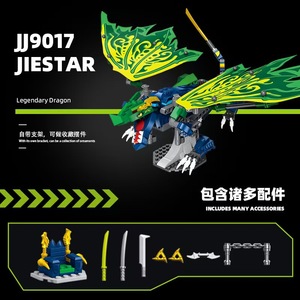 JIESTAR JJ9017 447PCS Série Créative Lloyd's Legendary Dragon Modèle de Blocs de Construction Technique Jouet Éducatif Cadeau de Fête - Product Image 2