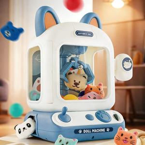 Máquina <span class=keywords><strong>de</strong></span> Atrapar Muñecas, Mini Máquina Eléctrica <span class=keywords><strong>de</strong></span> Garras para Muñecas, Juego Educativo <span class=keywords><strong>de</strong></span> Escritorio para Niños, Regalo <span class=keywords><strong>de</strong></span> Cumpleaños - Product Image 1