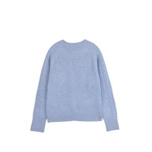 New <b>Women</b> Cable-Knit <b>Cardigan</b> | Round Neck, Single-Breasted, Vintage Textured, Soft-Comfy for Autumn-Winter Daily & Layering - Product Image 4