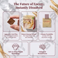 Extrait de Ginseng en Film Oral – Bandelettes Nutritionnelles Quotidiennes – Complément Botanique – Formule Personnalisée – Production en Vrac – Service à Faible MOQ