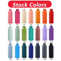 Bouteille isotherme en acier inoxydable à double paroi, sans BPA, résistante à l'eau bouillante, avec logo personnalisé, pour l'extérieur – 350 ml, 500 ml, 750 ml, 1000 ml