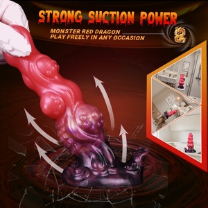 Dildo Anal de Silicona con Forma de Tentáculo de 5.9 Pulgadas, Masajeador de Punto G, Plug Anal de Próstata con Forma de Monstruo, Apto para Hombres, Mujeres y Parejas - Product Image 5