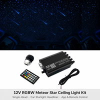 Kit d'éclairage de toit à fibres optiques pour voiture, ciel étoilé LED, machine à étoiles pour l'intérieur de la voiture