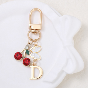 Accessoire <span class=keywords><strong>de</strong></span> sac à main, pendentif pour écouteurs, lettre anglaise, dessin animé, fruit, cerise, mignon, sac transparent, porte-clés <span class=keywords><strong>de</strong></span> voiture - Product Image 5