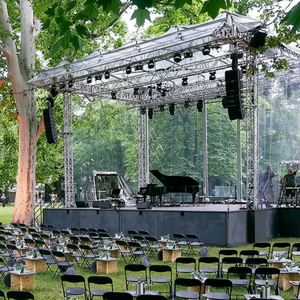 Aluminio Truss Stage Mobile Dj Exhibition Truss, Stand Movible Interior Exterior Aluminio Iluminación Truss - Product Image 1