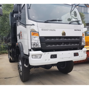 China Heavy Duty Truck 4x4 Dumptruck Right Hand Drive, Utilizado para el transporte de arena y grava, Precio bajo para la venta - Product Image 5