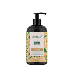 Champú Orgánico para el Crecimiento Rápido del Cabello Más Vendido, Champú y Acondicionador para el Crecimiento del Cabello de Marca Privada con Jengibre - Product Image 3