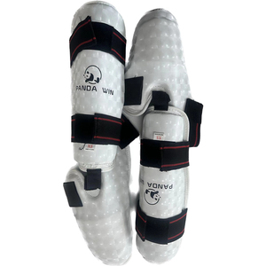Protección de alta calidad artes marciales sparring WTF taekwondo <span class=keywords><strong>TKD</strong></span> empeine Shin Guard - Product Image 4