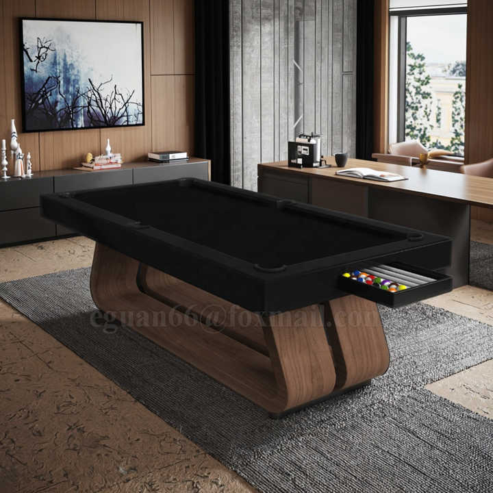 Customizable 9ft Slate Dining Pool Table - American Style