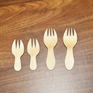Bán buôn dùng một lần Flatware <span class=keywords><strong>Set</strong></span> bằng gỗ dao kéo bao gồm ngã ba và <span class=keywords><strong>salad</strong></span> <span class=keywords><strong>Spoon</strong></span> cho phục vụ trái cây hoặc thực phẩm - Product Image 6