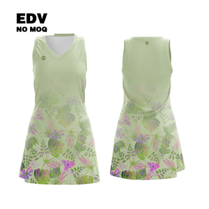 Nuevo Diseño de Uniformes de Netball Personalizados para Niñas, Vestido Ajustado de Netball, Uniforme de Moda de Poliéster Transpirable - Product Image 5