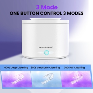 2026年新製品 超音波義歯洗浄機 ミニポータブル 超音波矯正器具洗浄機 歯列矯正装置洗浄用 200ml - Product Image 4