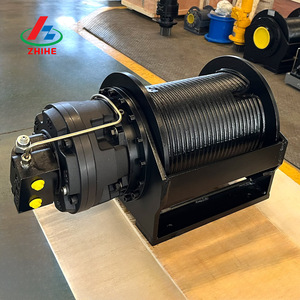 Grand treuil de levage hydraulique de grue de treuil d'ancrage de tambour hydraulique de chute libre résistante à vendre - Product Image 1