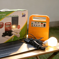 Ampoule solaire LED Chiko 5V/12V, lumière portable hors réseau avec interrupteur et câble pour le camping et les cabanes