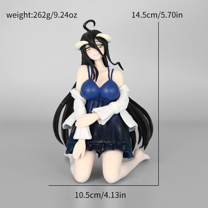 Figura de Anime Albedo <span class=keywords><strong>Overlord</strong></span>, Muñeca Sexy Japonesa para Chicas, 14 cm, Modelo de Cosplay, Regalos de Cumpleaños - Product Image 2