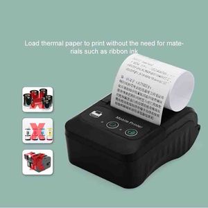 Mini Impresora Térmica Portátil de 2 Pulgadas para Recibos y Códigos de Barras, Impresora Móvil Inalámbrica Bluetooth Económica y Práctica - Product Image 6