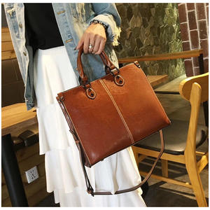 2025 Spring New Women's Genuine Leather Crossbody <b>Bag</b> with Zipper Closure European Retro Style Three <b>Straps</b> - Product Image 2
