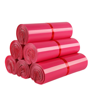 ถุงส่งด่วน สีแดงกุหลาบ 35x45 ซม. ถุงบรรจุภัณฑ์กาวร้อนละลาย 100 ชิ้นต่อชุด - Product Image 1