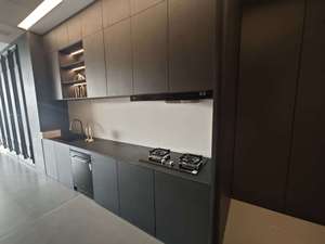 Set di Mobili da <span class=keywords><strong>Cucina</strong></span> Moderni Personalizzati a L, Design Gratuito in 48 Ore, <span class=keywords><strong>Isola</strong></span> <span class=keywords><strong>Cucina</strong></span> in Compensato <span class=keywords><strong>e</strong></span> MDF Prodotta in Cina - Product Image 3