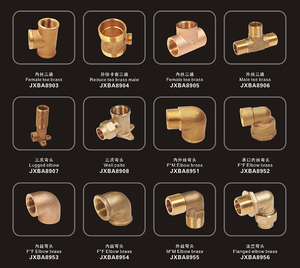 DZR Brass Coupling Nén Nước Hệ Thống Ống Nước Phụ Kiện Ống Cho Ống Đồng - Product Image 5