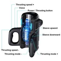 Automatischer Masturbator Sexspielzeug für Männer Saugfunktion Verzögerungsübung Gerät Handyhalter Sexy Girl Blowjob Masturbationsbecher