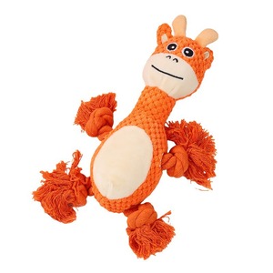 Jouet à mâcher en peluche pour animaux de compagnie, éléphant, cerf, jouet en corde de dessin animé, jouet d'intérieur pour chien, jouet à mâcher en peluche douce pour chiens - Product Image 5